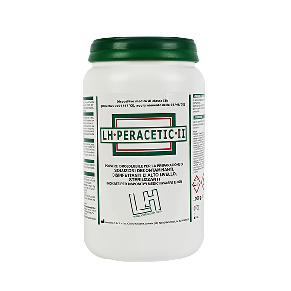 LH Paracetic II disinfettante in polvere - 1Kg - MBFStores