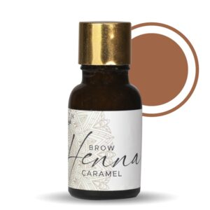 Brow henna caramel - henné naturale per sopracciglia colore caramello